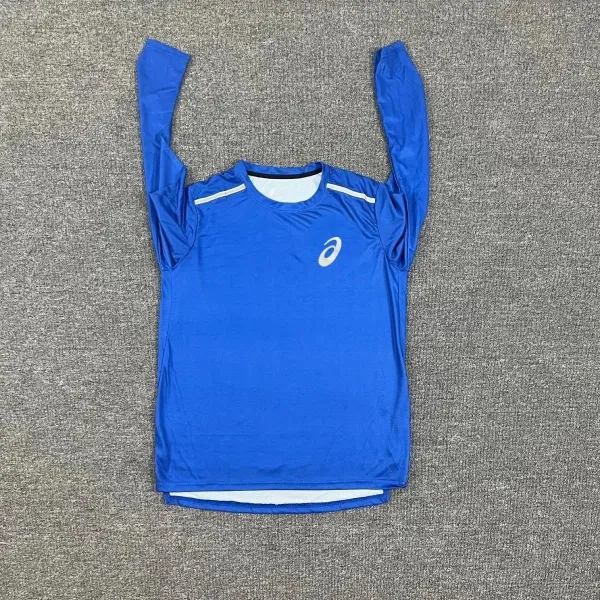 Asics Performance Long-Sleeve Base Layer Blue - 1