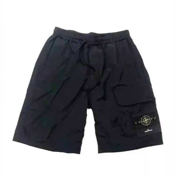 Stone Island Shadow Project Cargo Shorts Black - 1