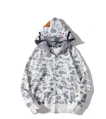 A Bathing Ape ABC Camo Zip-Up Hoodie Multicolor - 1