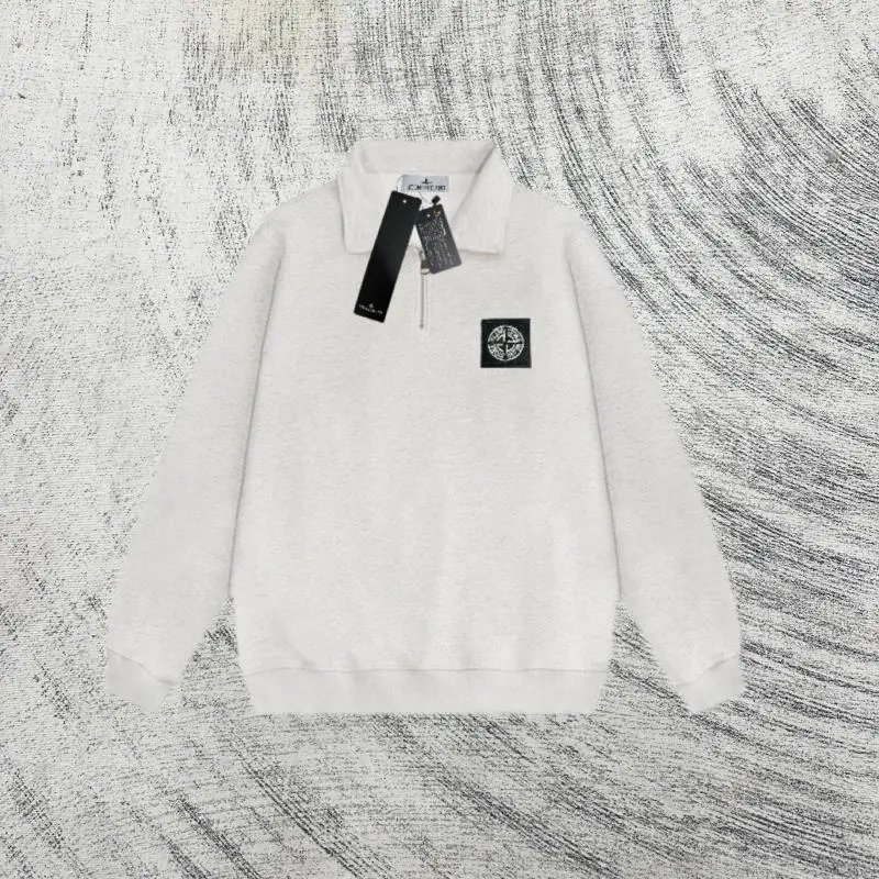 Stone Island White Cotton Polo Shirt - 9