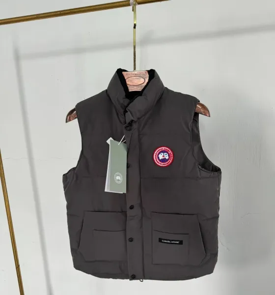 Canada Goose Freestyle Vest Charcoal Gray Vest - 1
