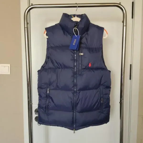 Polo Ralph Lauren Down Vest Navy Blue - 1