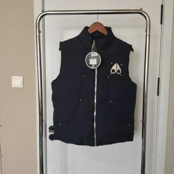Moose Knuckles Puffer Vest Navy Outerwear - 1
