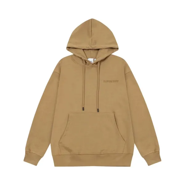 Burberry Classic Check Hooded Windbreaker Beige Multicolor Outerwear - 12