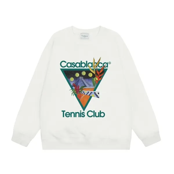 Casablanca Paris Citrus Graphic Hoodie White - 10