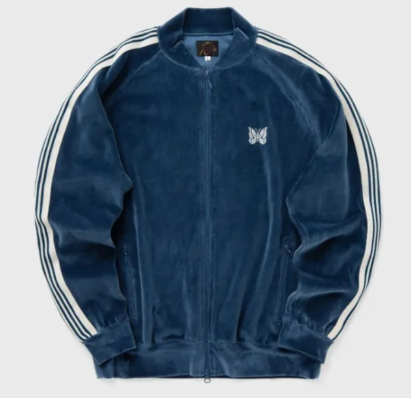 Needles Windbreaker Jacket Black Purple Outerwear.windbreaker - 12