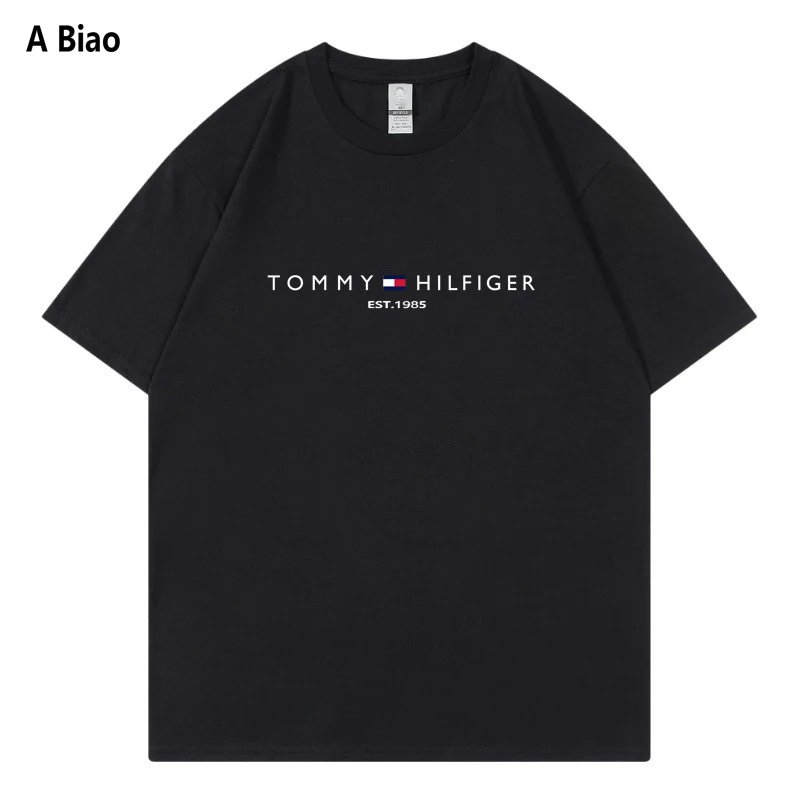 Tommy Hilfiger T-shirt Logo EST.1985 Black