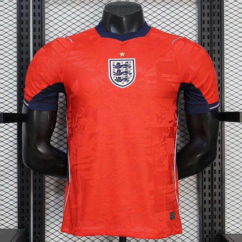 England Football Association 2024 Away Jersey Red