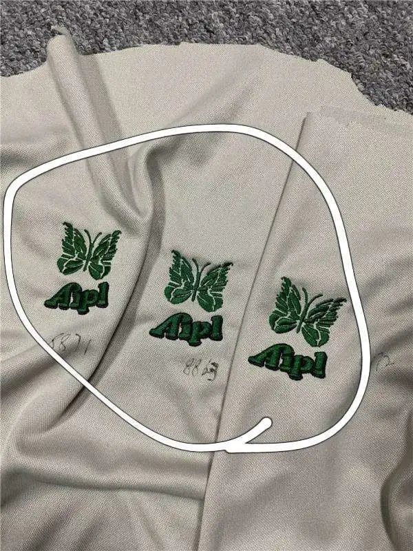 Casablanca Track Pants Beige with Green and Orange Stripes - 8