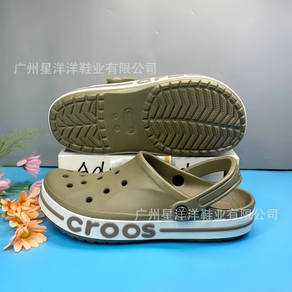 Crocs Classic Clog Pink and White Casual Sandals - 20