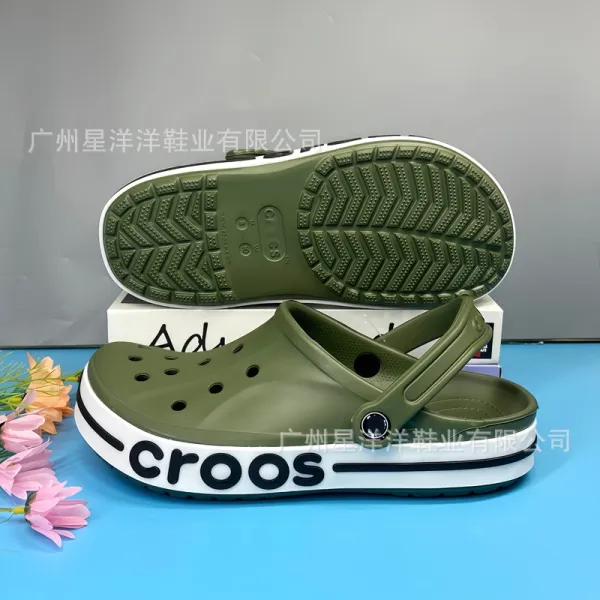 Crocs Classic Clog Pink and White Casual Sandals - 23
