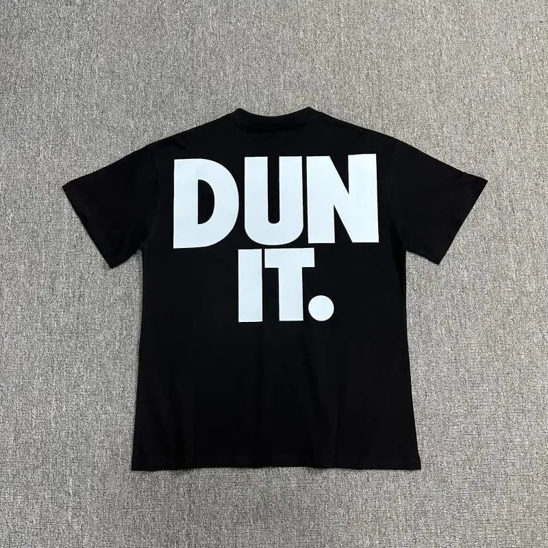 Alcatraz DUN IT. Print T-shirt Black