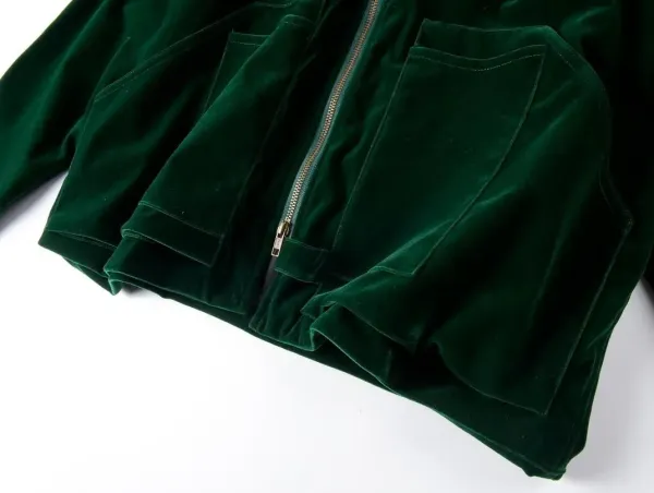 C.P. Company Velvet Workwear Jacket Forest Green Outerwear.jacket - 9