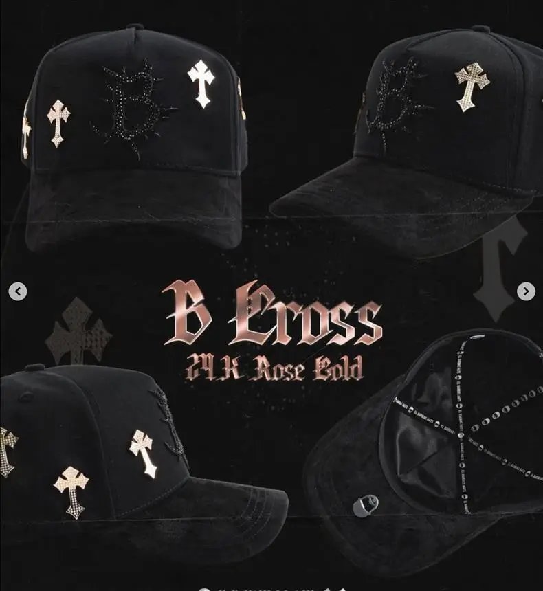 Design ThirtyOne x De Fact LA 'El Mago' Embroidered Baseball Cap Black Baseball Cap - 40