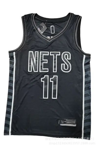 NBA Brooklyn Nets #11 City Edition Jersey Black - 1