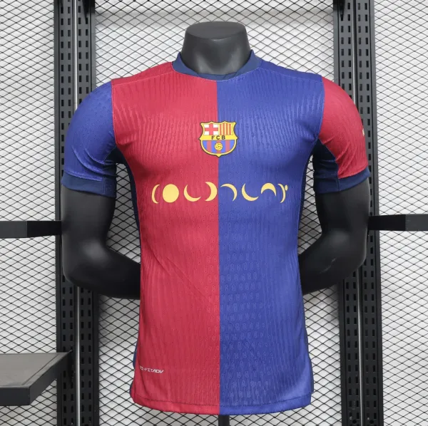 FC Barcelona 2023-24 Home Jersey Red and Blue - 1