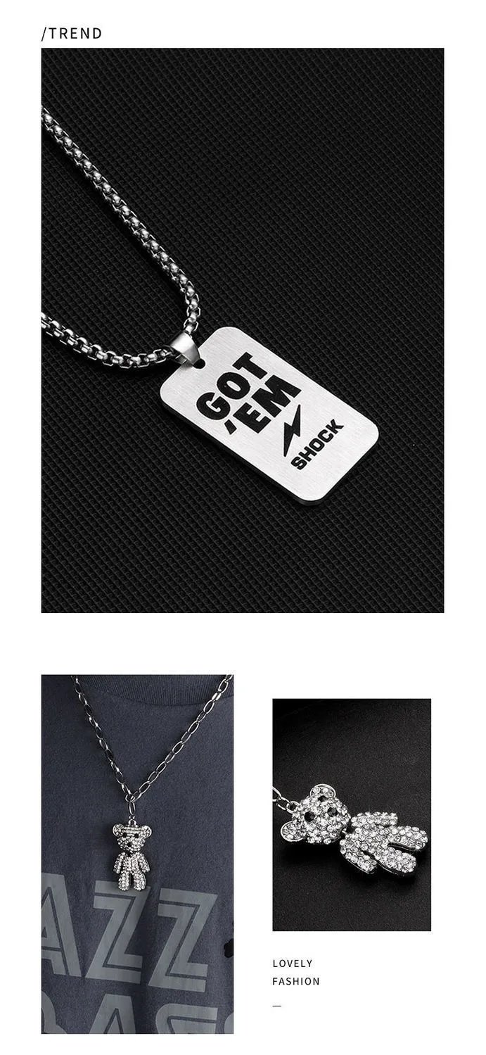 Design Astronaut Pendant Necklace Silver Jewelry - 8