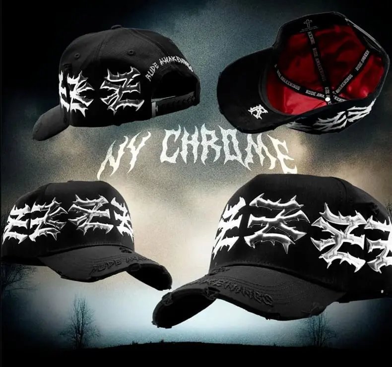 Design ThirtyOne x De Fact LA 'El Mago' Embroidered Baseball Cap Black Baseball Cap - 8