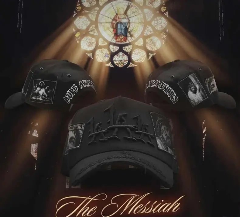 Design ThirtyOne x De Fact LA 'El Mago' Embroidered Baseball Cap Black Baseball Cap - 9