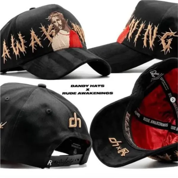 Design Dandy Hats x Rude Awakenings AWAKENING Black Hats - 1