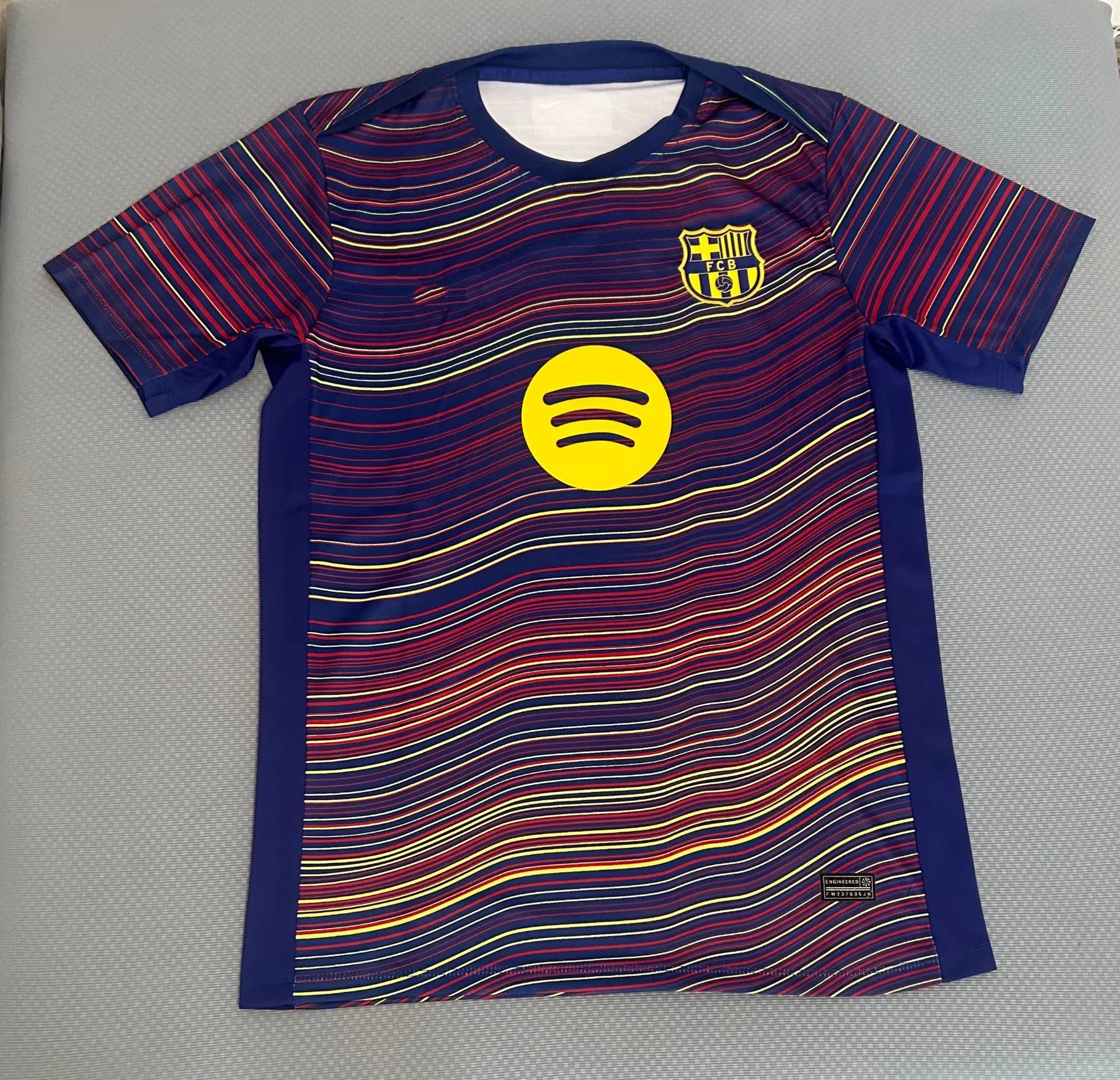FC Barcelona x Spotify Third Kit Orange Jersey - 17