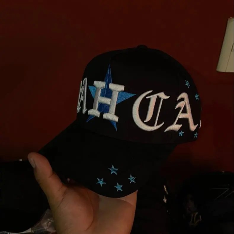 Design ThirtyOne x De Fact LA 'El Mago' Embroidered Baseball Cap Black Baseball Cap - 42