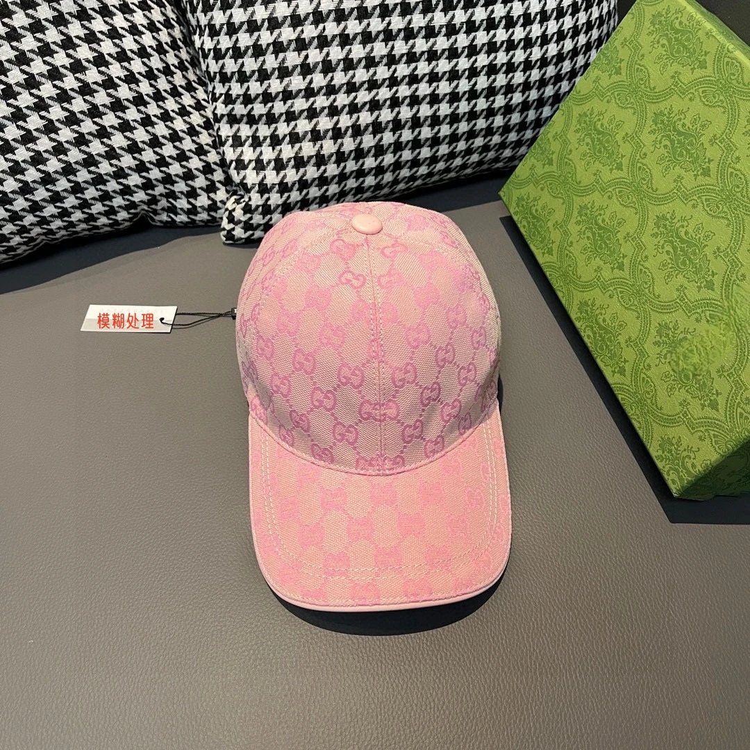 Gucci GG Marmont Baseball Cap Pink - 5