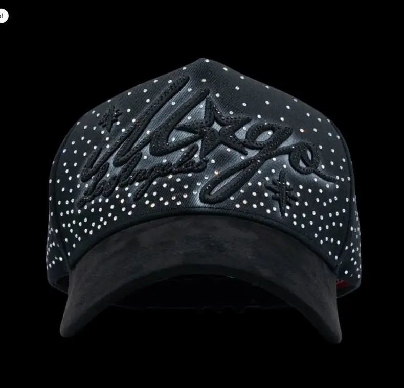Design ThirtyOne x De Fact LA 'El Mago' Embroidered Baseball Cap Black Baseball Cap - 7