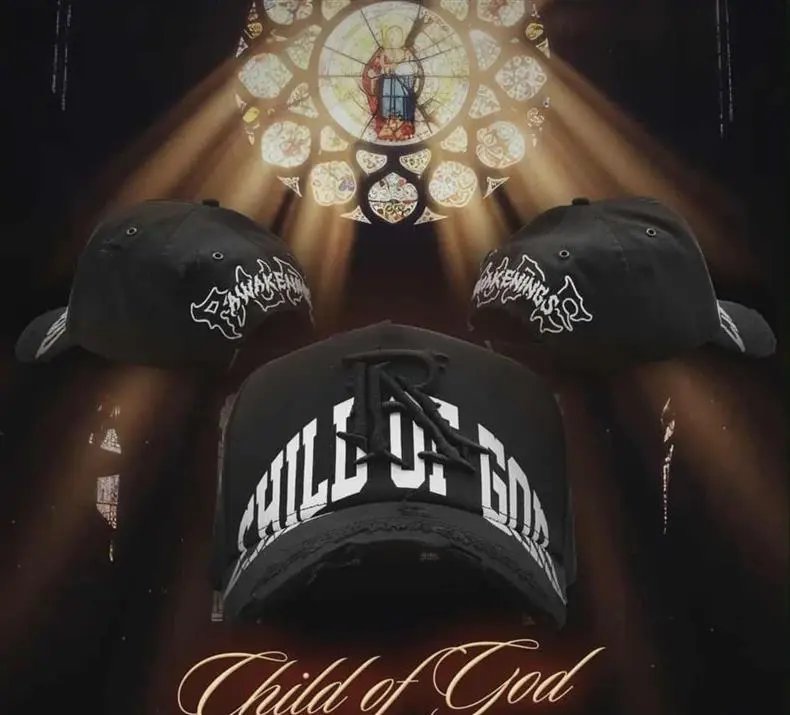 Design ThirtyOne x De Fact LA 'El Mago' Embroidered Baseball Cap Black Baseball Cap - 17