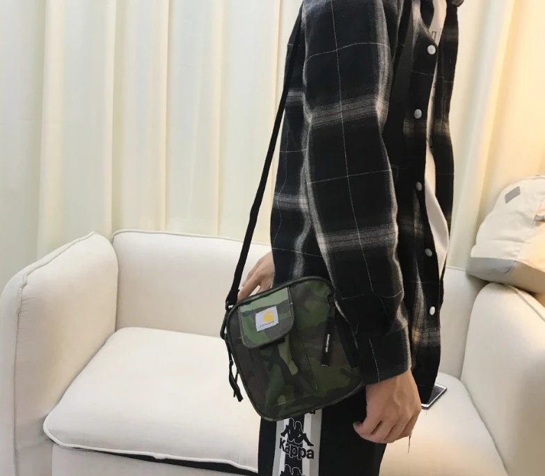 Carhartt Work In Progress Carhartt WIP Crossbody Bag Camo Green Crossbody Bags - 14