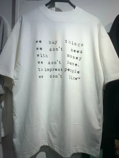 Design Statement Graphic T-Shirt White - 1