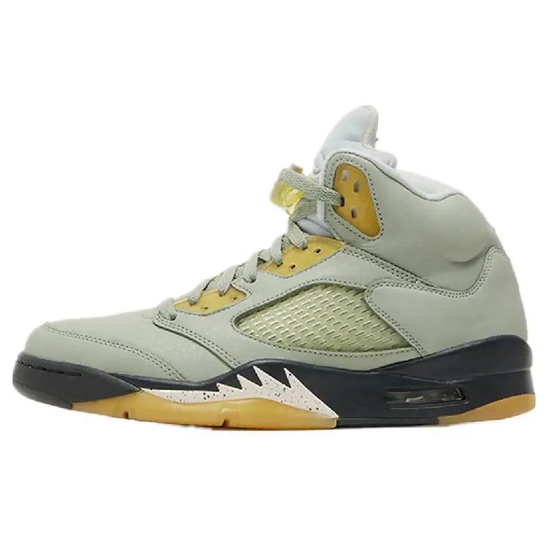 Air Jordan 5 Light Blue Sneakers Basketball Shoes - 17