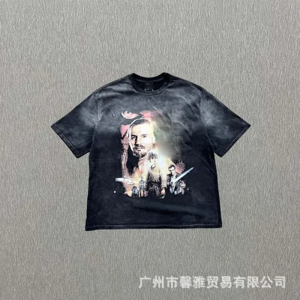 Design Star Wars Graphic Washed Black T-Shirt - 1