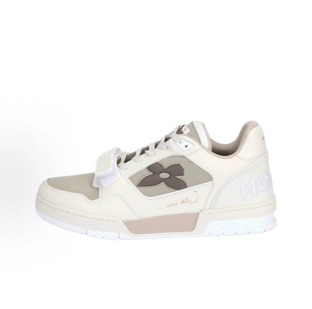 High-top v36-46 beige Velcro flowers SKU image
