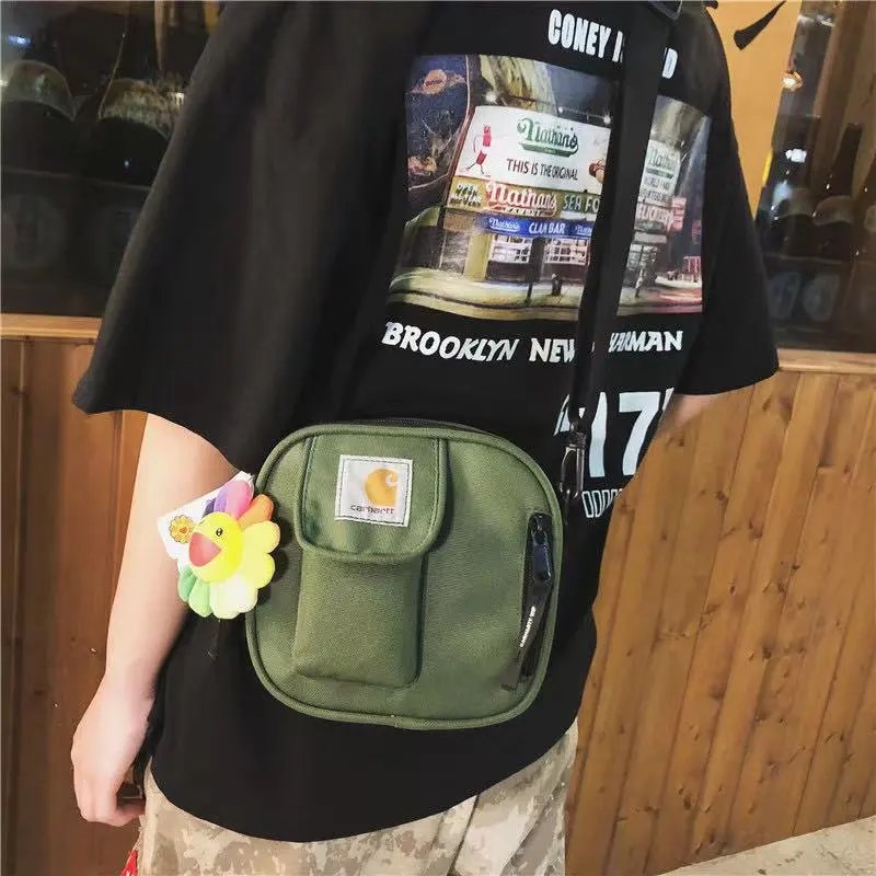 Carhartt Work In Progress Carhartt WIP Crossbody Bag Camo Green Crossbody Bags - 18
