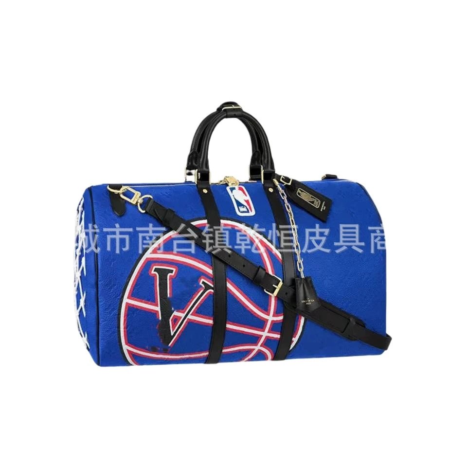 Louis Vuitton Keepall Bandoulière 50 Damier Graphite Black Duffle Bag - 4