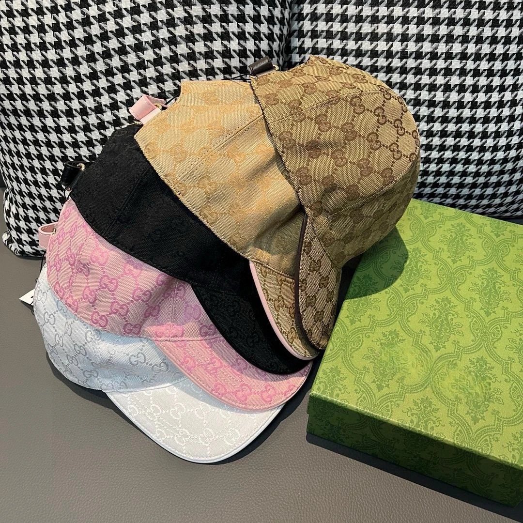 Gucci GG Marmont Baseball Cap Pink - 4