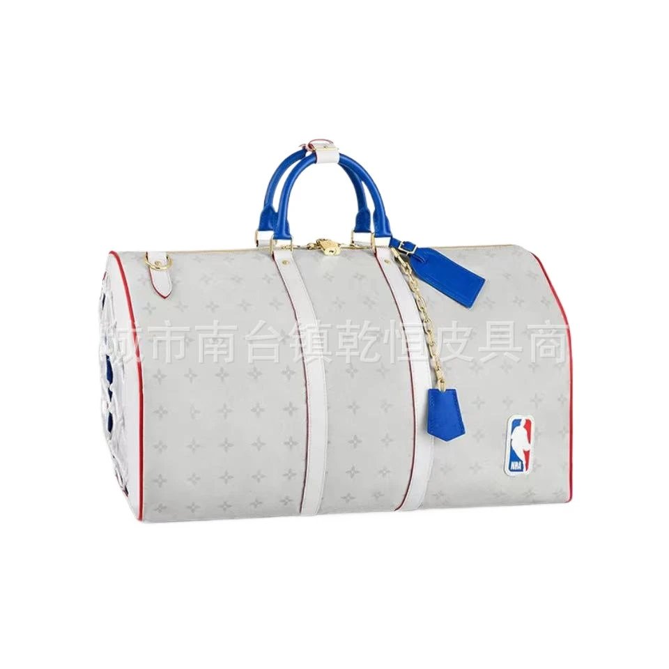 Louis Vuitton Keepall Bandoulière 50 Damier Graphite Black Duffle Bag - 10