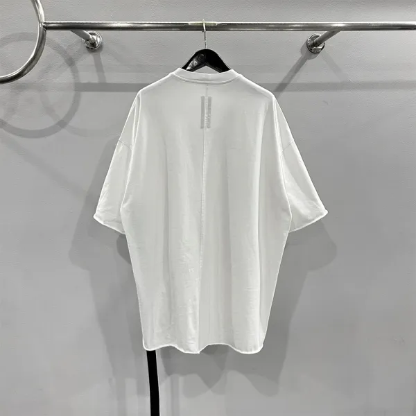 Design Four Circles Oversized T-Shirt Black Tops.t Shirts - 4