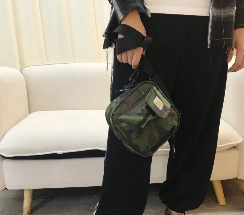 Carhartt Work In Progress Carhartt WIP Crossbody Bag Camo Green Crossbody Bags - 4