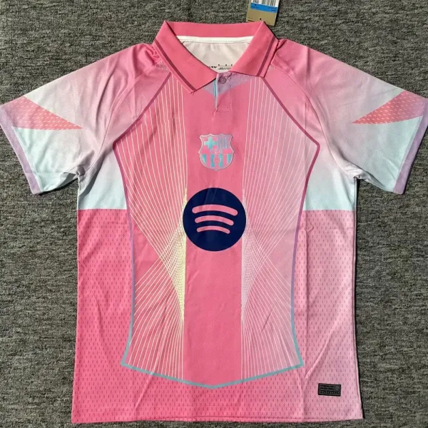 FC Barcelona x Spotify Pink Third Jersey Polo - 1