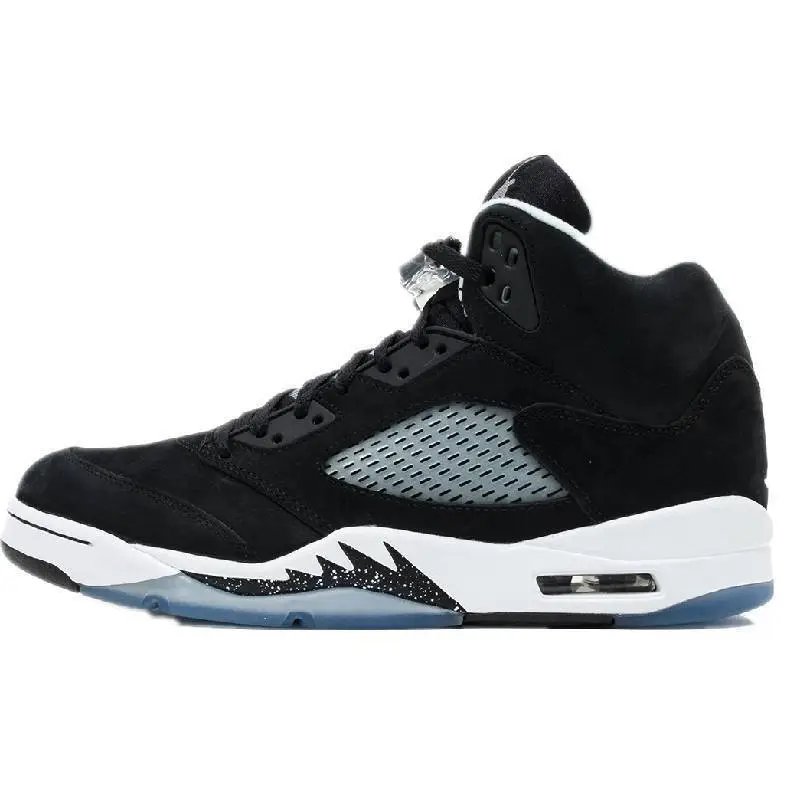 Air Jordan 5 Light Blue Sneakers Basketball Shoes - 11