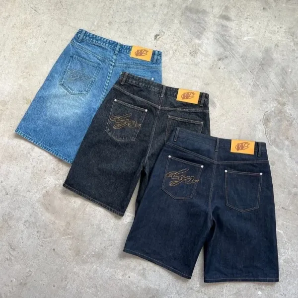 Denim Tears DYS Denim Shorts Navy - 3