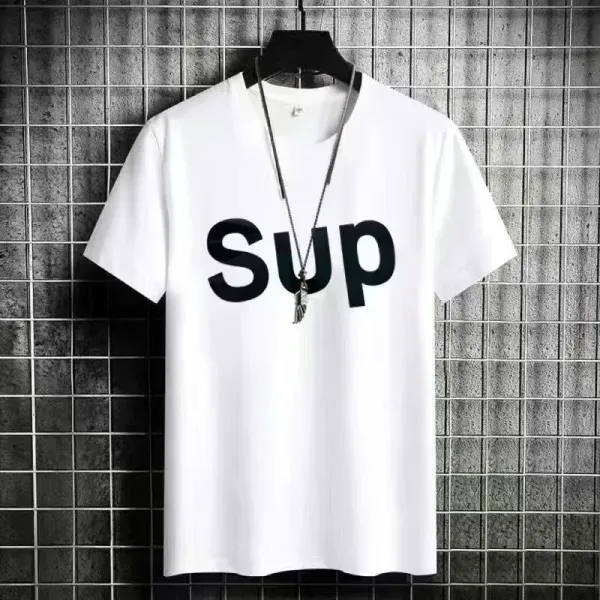 Design Supreme Sup Logo T-Shirt White T-Shirts - 1