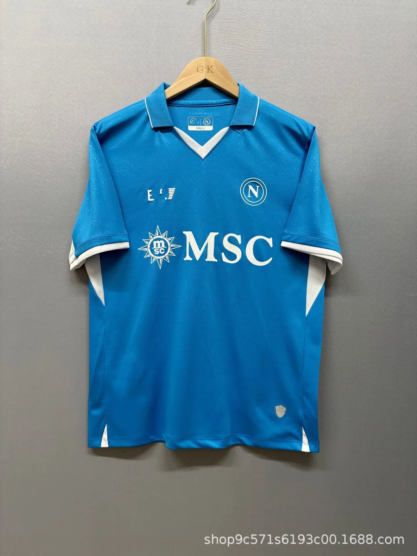 SSC Napoli 2023-24 Away Jersey Blue