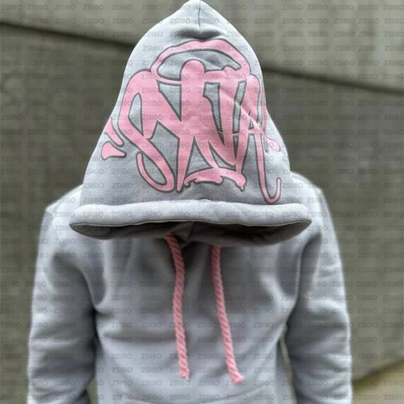 Design Graffiti Hoodie Black with Neon Green Spray Paint Graphic - 4