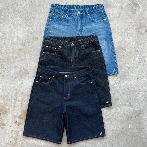 Denim Tears DYS Denim Shorts Navy - 4