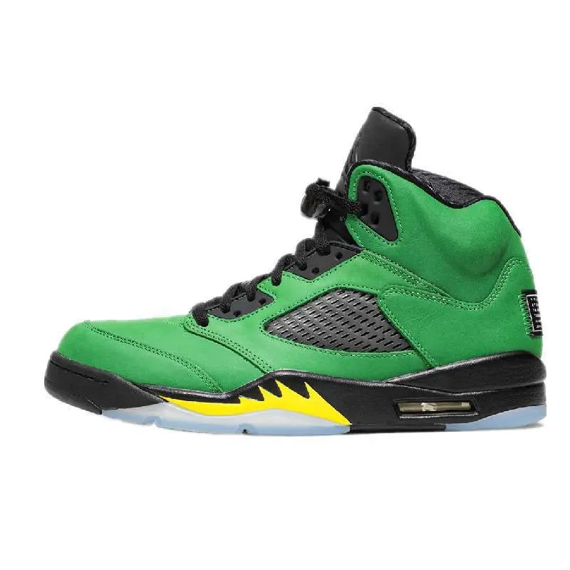 Air Jordan 5 Light Blue Sneakers Basketball Shoes - 15
