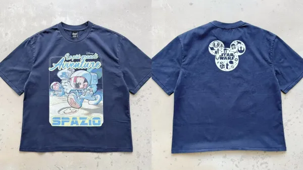Design Disney x Star Wars Space Adventure Navy T-Shirt T-Shirts - 1