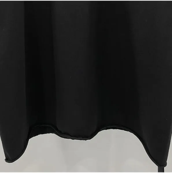 Design Four Circles Oversized T-Shirt Black Tops.t Shirts - 23